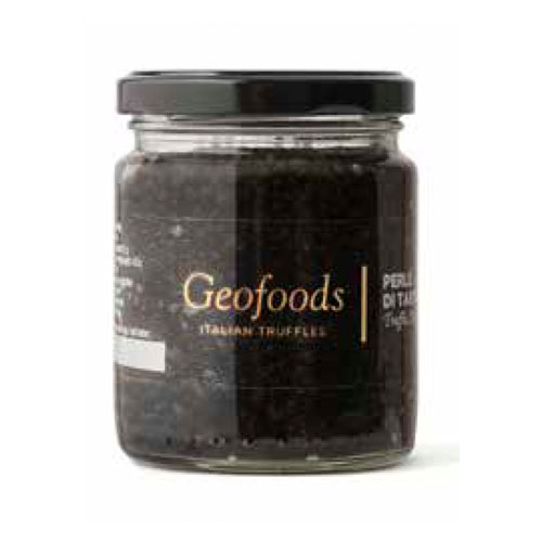 Geofoods Black Truffle Pearls in Jar 200g Royale Gourmet