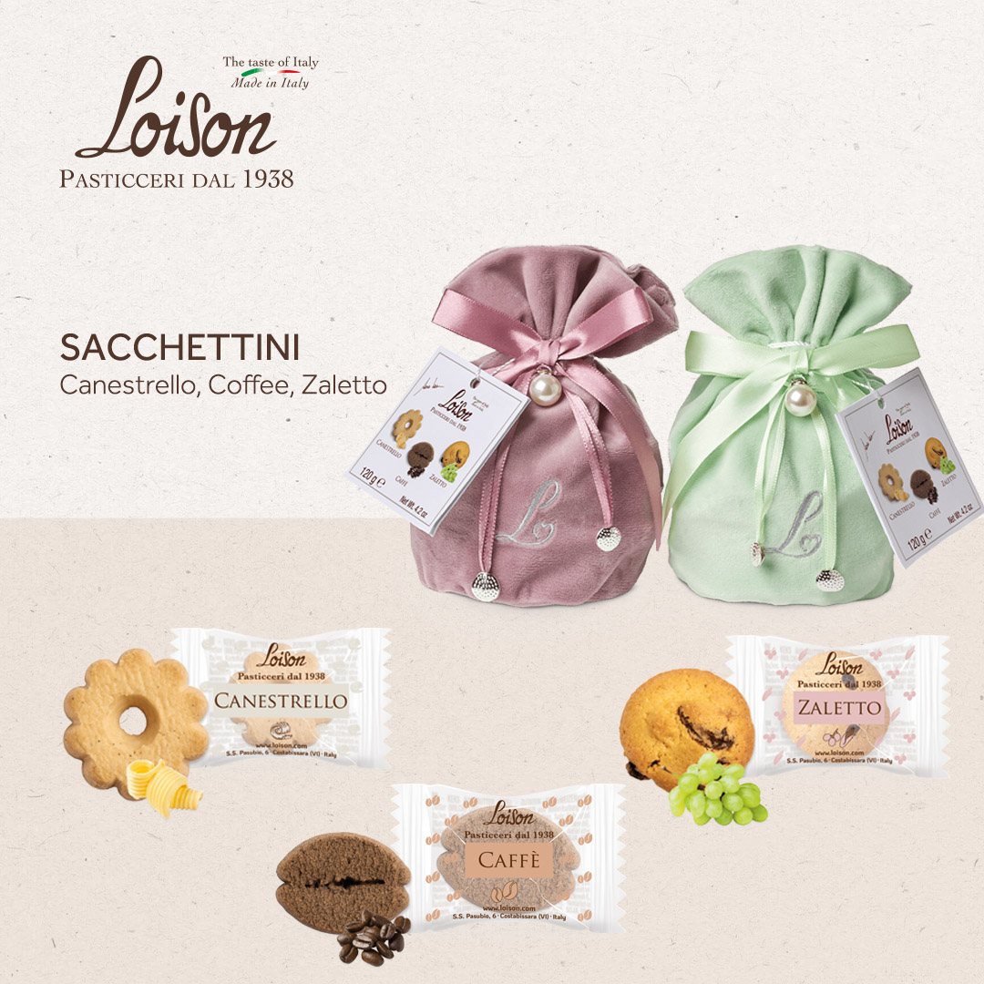 Loison Biscuits Canestrello, Zaletto, Coffee in Bag | 120g
