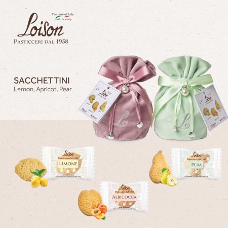 Loison Biscuits Lemon, Apricot, Pear in Bag | 120g