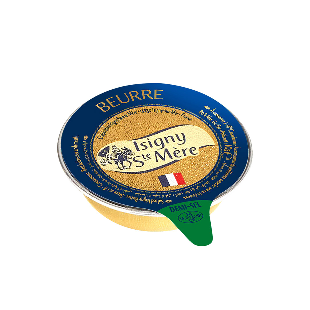 Beurre D’Isigny AOP French Salted Portion Butter | 10g