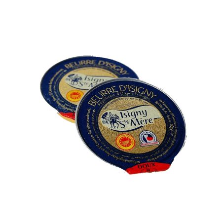 Beurre D’Isigny AOP French Unsalted Portion Butter | 10g