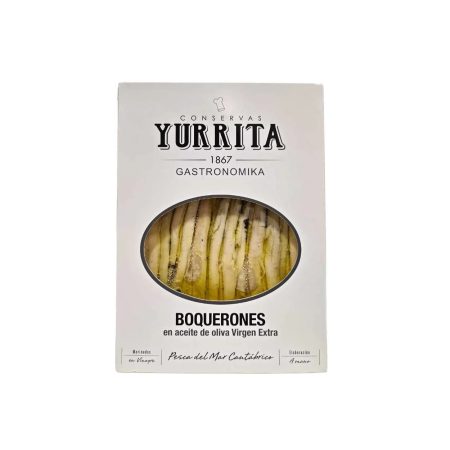 YURITTA Marinated Anchovies from the Bay of Biscay in Extra Virgin Olive Oil | 90g Tray