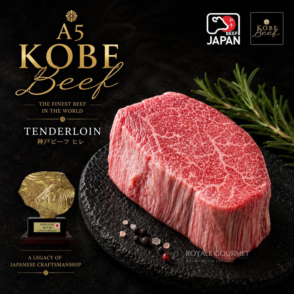 A5 Kobe Beef Tenderloin Steak Cut